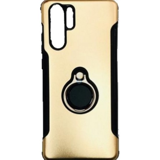 CAPA DE SILICONE COM METAL E ANEL DE DEDO XIAOMI REDMI REDMI 4A DOURADO